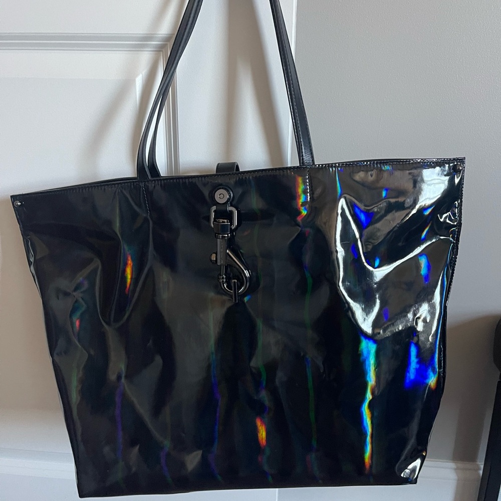 Rebecca Minkoff Megan Black Tote VEGAN